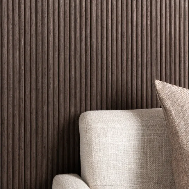 Trepanel Flex® Walnut Brown Flexible Wood Panels 2400x300