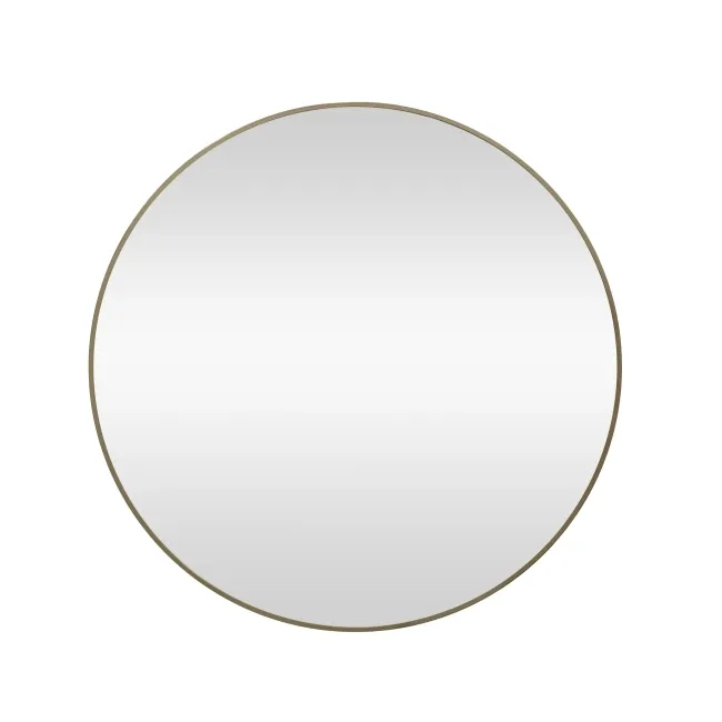 Trepanel Customise® Aluminium Framed Round Mirror Bronze 1000mm