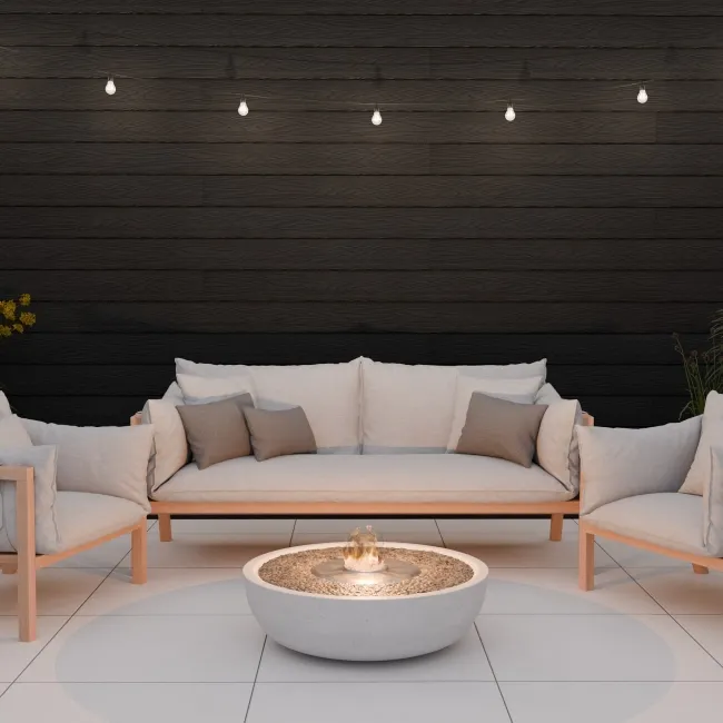 LuxeLine® Black Embossed Shiplap Composite Wall Cladding - 2900mm