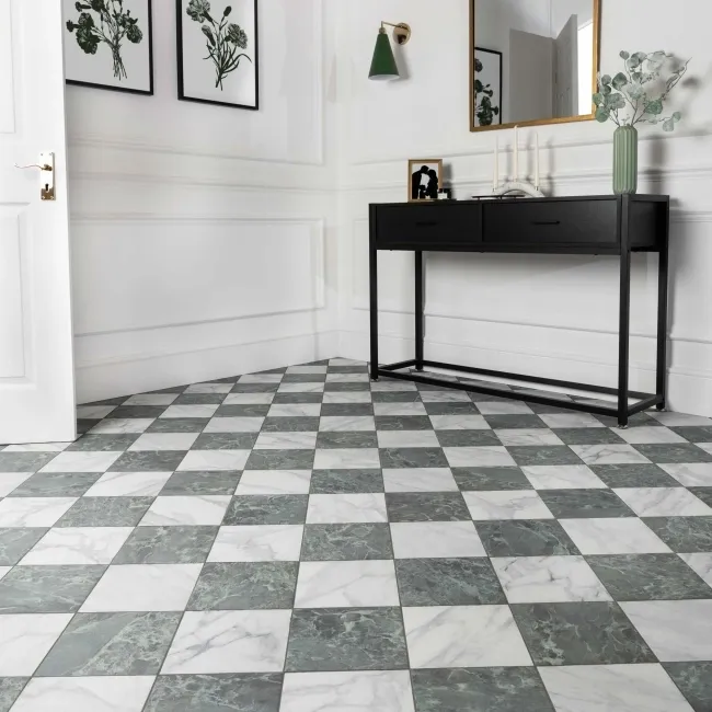 Camden Emerald Marble Effect Wall and Floor Tiles