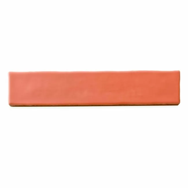 Ivybridge Terracotta Orange Matt Metro Wall Tiles 250x50mm