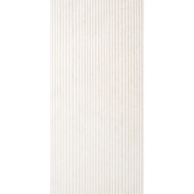 Fargo White Matt Stone Effect Structured Wall Tiles 1200x600