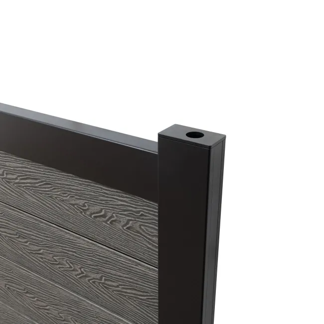 LuxeLine® Grey Garden Gate 750x900mm - Standard Handle