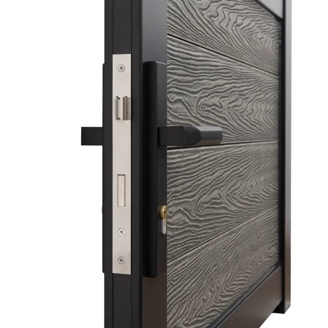LuxeLine® Grey Garden Gate 750x900mm - Standard Handle
