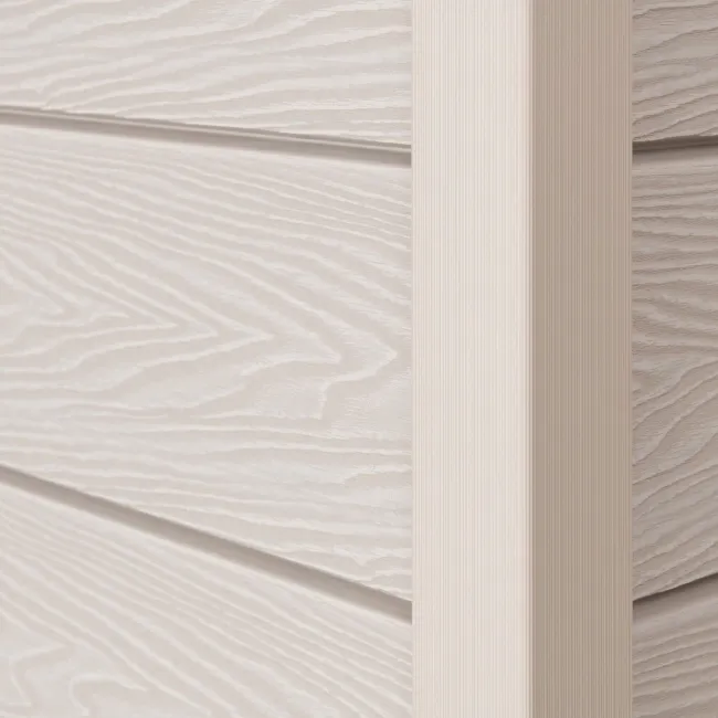 LuxeLine® Beige Textured Composite Cladding Edging Corner Trim - 2500mm