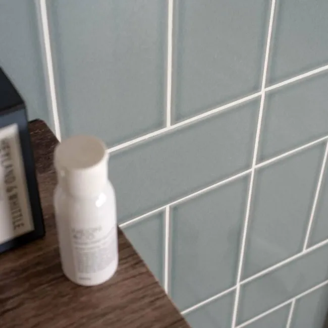 Craquelure Gloss Steel Grey Metro Wall Tiles