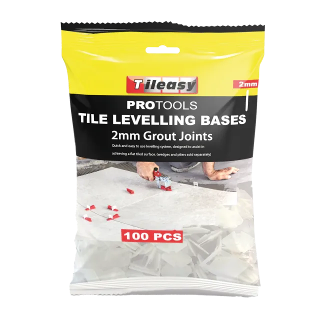 2mm Tile Wedge Levelling Base - 100 per pack