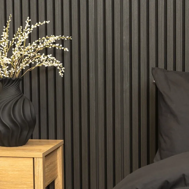 Trepanel Bright® Wall Panel Bluetooth LED Strip Lights With Black Casing - 2.4m Pack of 2