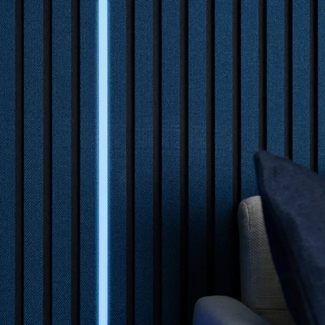 Trepanel Bright® Wall Panel Bluetooth Multi Colour LED Strip Lights With White Casing – 2.4m Pack of 2