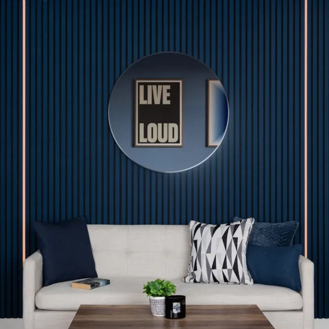 Trepanel Bright® Wall Panel Bluetooth Multi Colour LED Strip Lights With White Casing – 2.4m Pack of 2