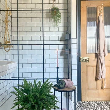 Chalk Farm Matt Flat White Mini Metro Tiles