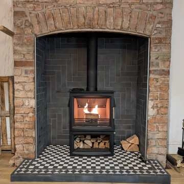 Chatham Carbon Brick Tiles