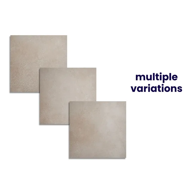 Yuri® Sand Beige 90% Recycled Stone Effect Tiles