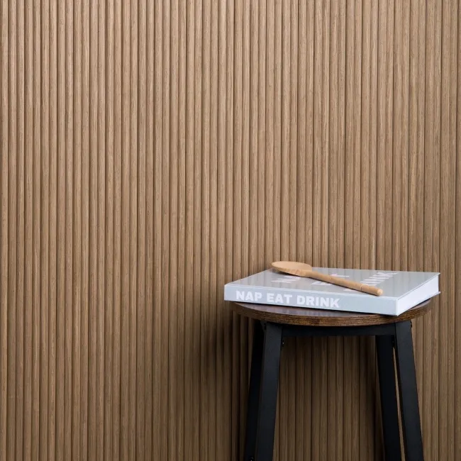 Trepanel Flex® Smoked Oak Flexible Wood Panels 1200x600