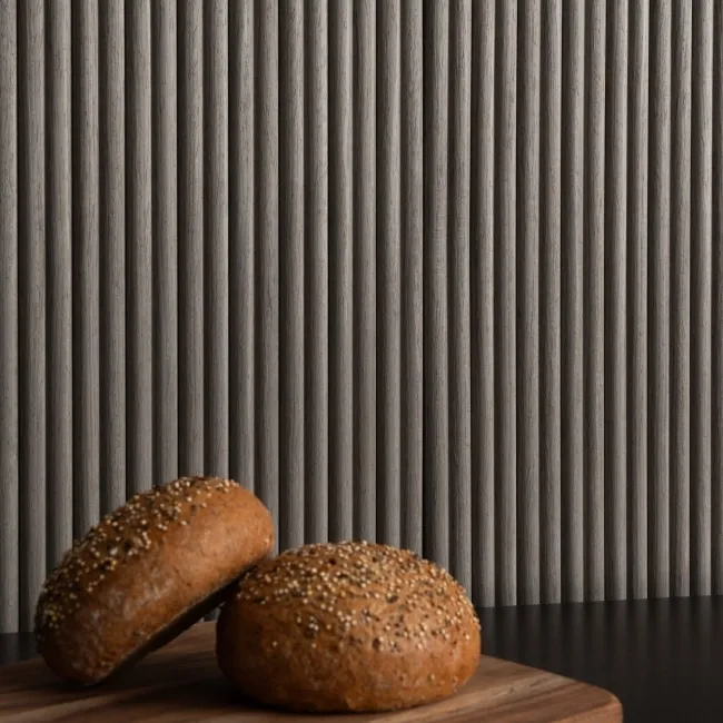 Trepanel Flex® Ash Grey Flexible Wood Panels 1200x600mm