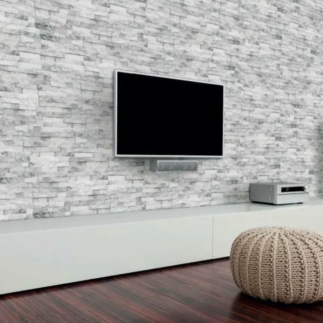 Crystal Arctic Grey Split Face Tiles