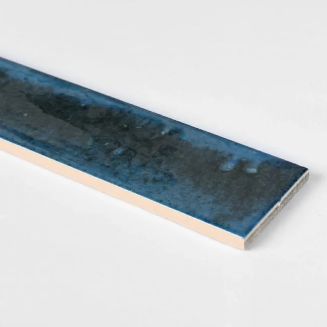 Hope Blue Gloss Brick Effect Wall Tiles