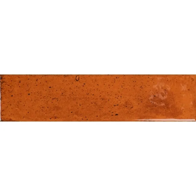 Hope Ochre Wall Gloss Orange Brick Tiles