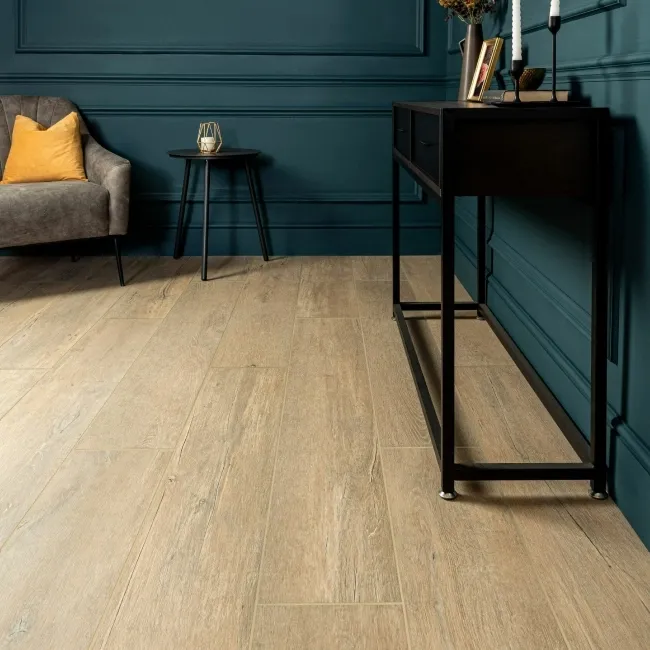 Madera Taupe Wood Effect Porcelain Floor Tiles