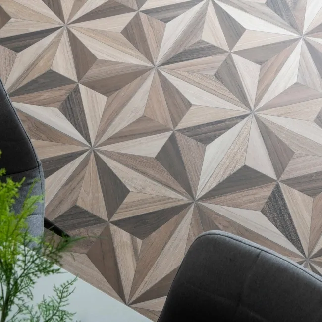 Sonoma Brown Matt Parquet Wood Effect Floor Tiles