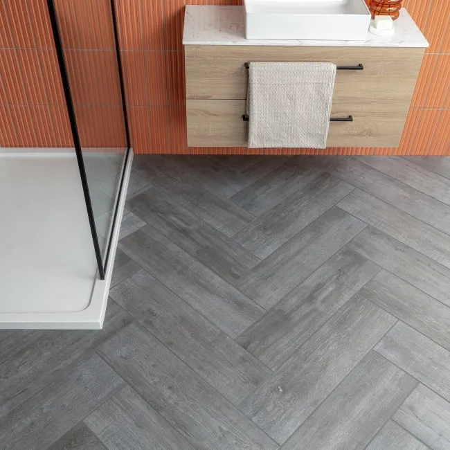 Willow Grey Matt Wood Effect Wall and Floor Tiles