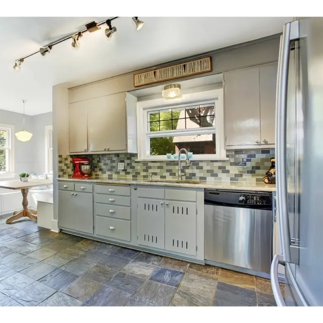 Country Cottage Blue Metro Gloss Tiles