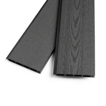 LuxeLine Composite Classic Fence Slats 180cm - Dark Grey (Pack of 2)