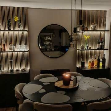 Trepanel Design® Smoked Oak Multi-Width Acoustic Wood Wall Panels