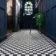 Churchill Snow & Midnight Chequer Mosaic Tiles