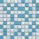 Pixel Sea Light Blue Blend Mosaic 25x25 Wall and Floor Tiles