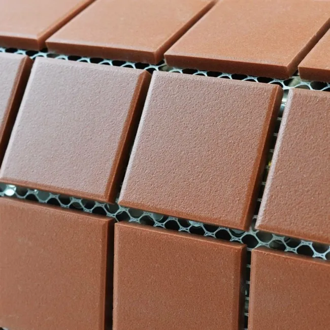 Churchill Crimson Mosaic Tiles