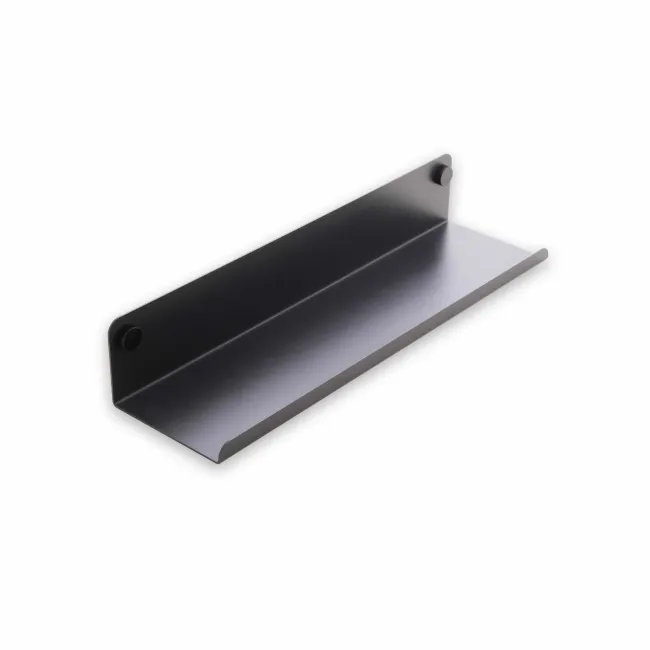 Trepanel Customise® Black Shelf 519mm inc Black Screws
