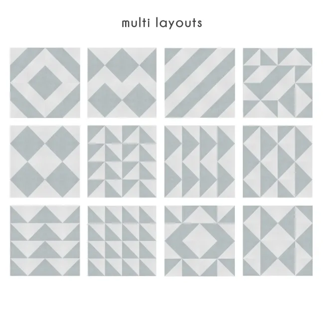 Osby® Green Patterned Porcelain Tiles