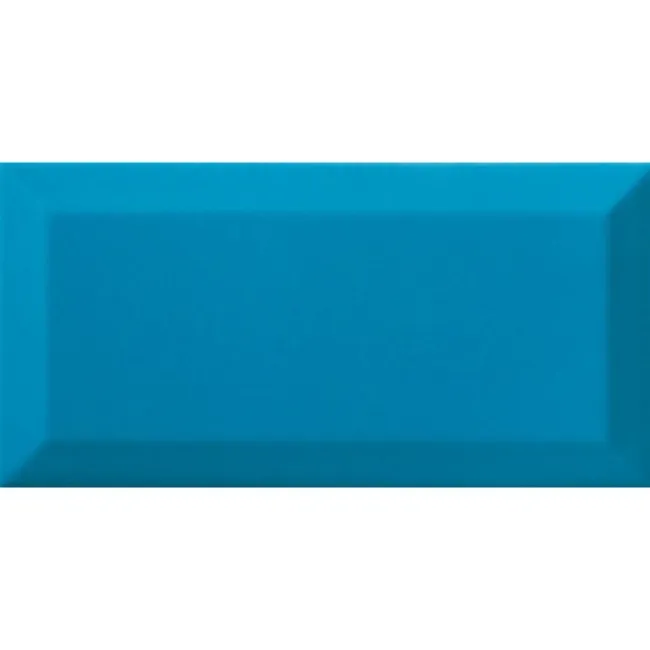 Temple Teal Blue Gloss Ceramic Metro Wall Tiles