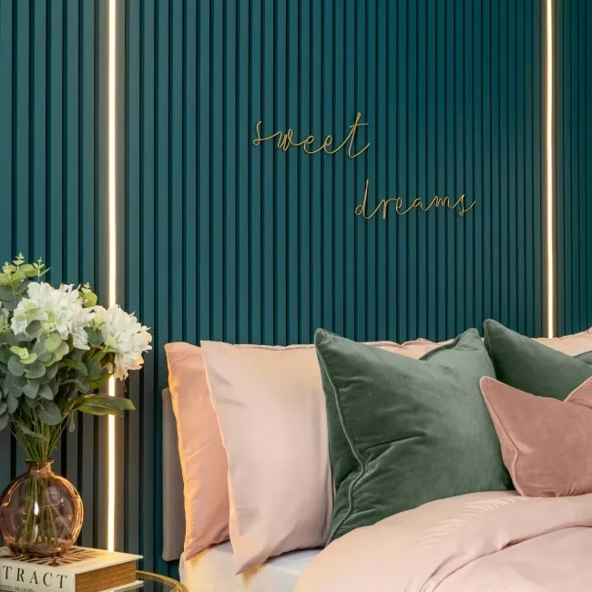 Trepanel Bright® Wall Panel Bluetooth LED Strip Lights 2.4m Pack of 2