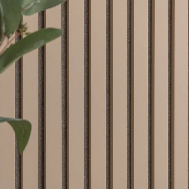 Trepanel® Mocha Mousse Beige Matt Acoustic Wall Panels