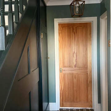 Scintilla Night Black Star Pattern Wall and Floor Tiles