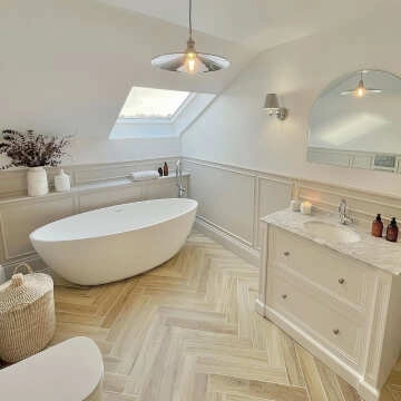 Bosco Noce Brown Wood Effect Porcelain Matt Wall and Floor Tiles