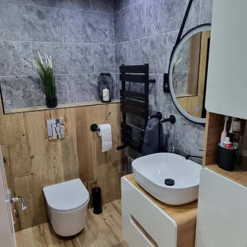 Oakdale Warm Oak Wood Effect Porcelain Floor Tiles