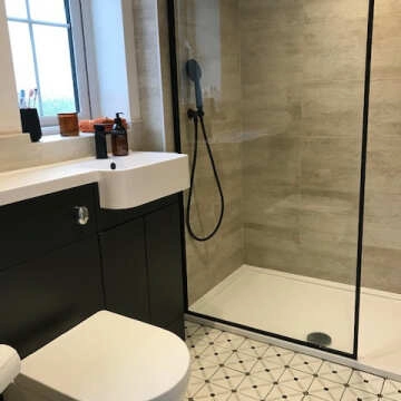 Dante Sand Cross Beige Matt Patterned Wall and Floor Tiles