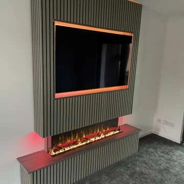 Trepanel® Ash Grey Acoustic Wood Wall Panels