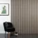 Trepanel® Chevron Hessian Beige Acoustic Wood Wall Panels