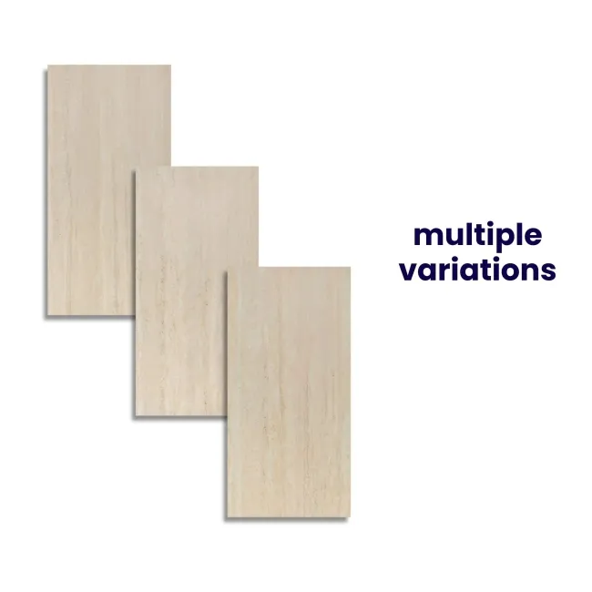 Vesta Beige Matt Travertine Effect Wall and Floor Tiles