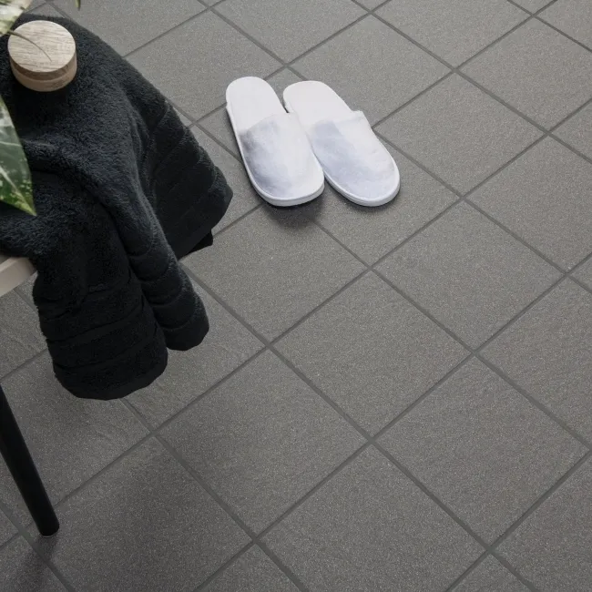 Kerastar Graphite Rocktop 200x200 Tiles