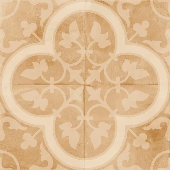 Ledbury Terracotta Orange Pattern Wall and Floors Tiles