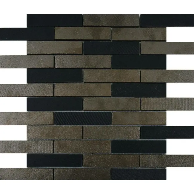 Tephra Night Jewels Linear Mosaic Tiles