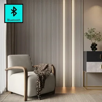 Trepanel Bright® Wall Panel Wifi LED Strip Lights 2.4m Pack of 4