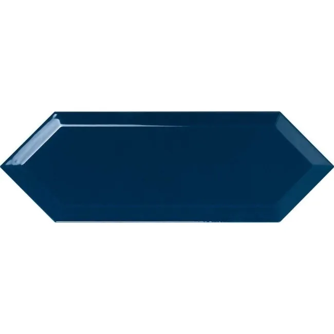 Pickett® Gloss Bevelled Navy Blue Hexagonal Metro Wall Tiles