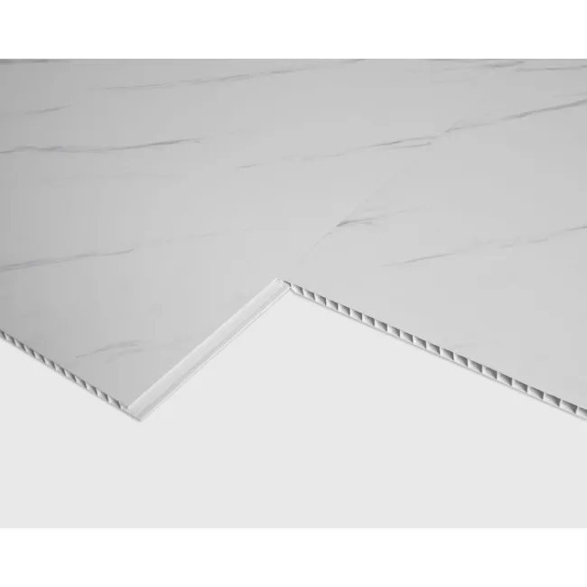 Trepanel Aqua® Matt Carrara Marble Effect PVC Bathroom Wall Panel