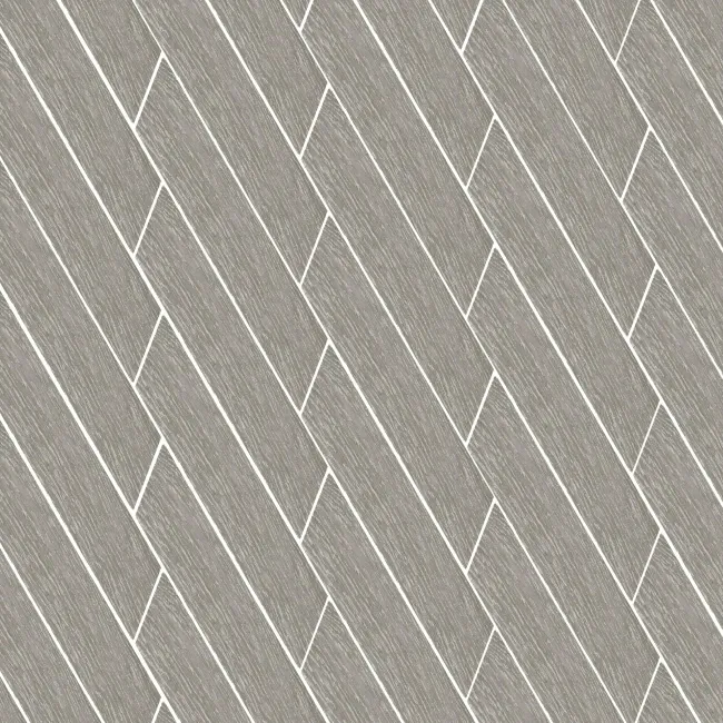 Bonsai Chevron Smoky Grey Wood Effect Porcelain Wall and For Tiles